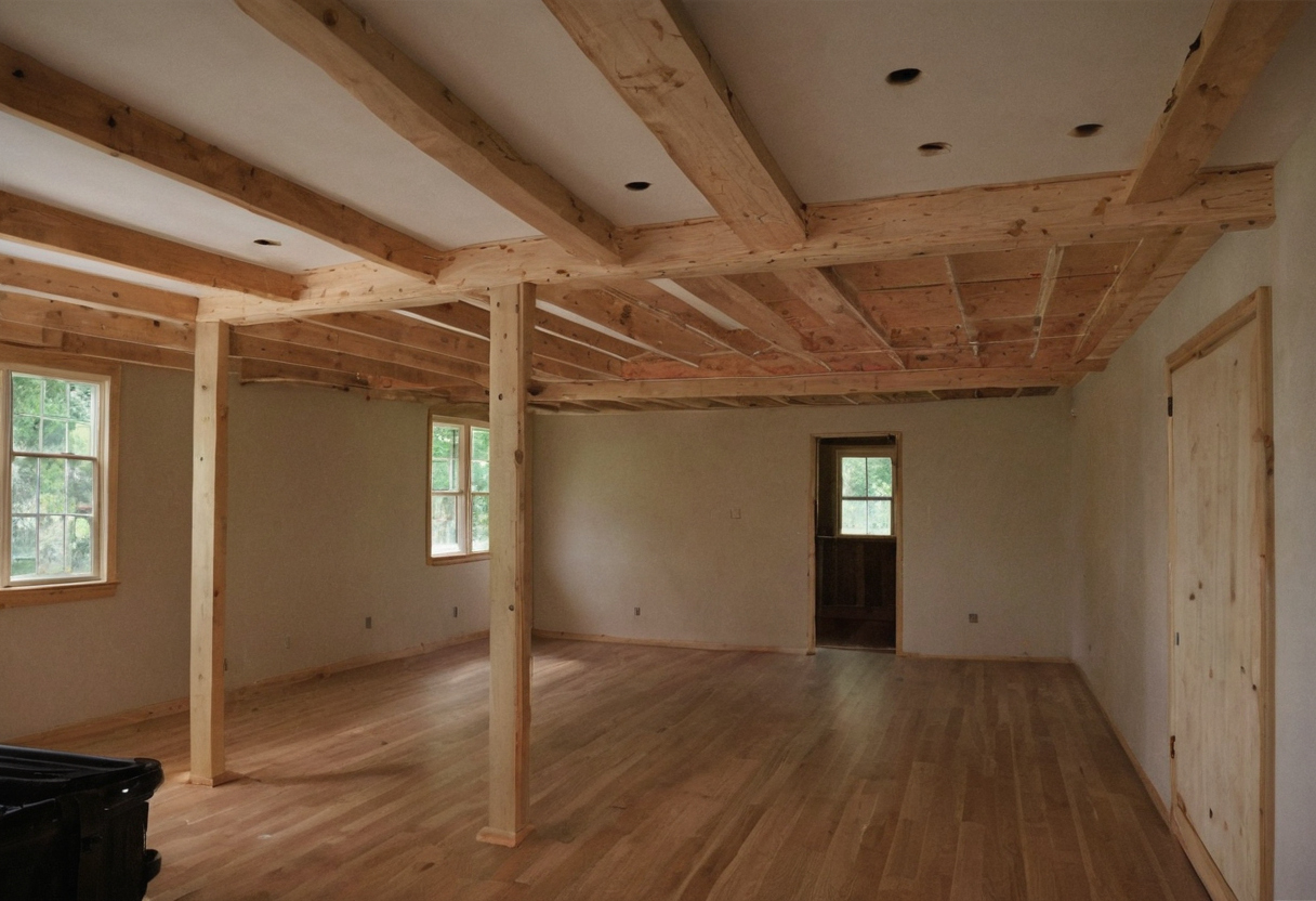 What acoustic separation is lost when replacing framed walls with open sightlines